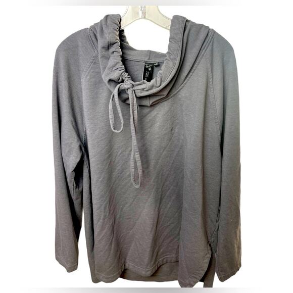 Casual Life Sweatshirt Hoodie, Gray, Edgy, Lounge, Weekend, Minimalist, L - Picture 1 of 4